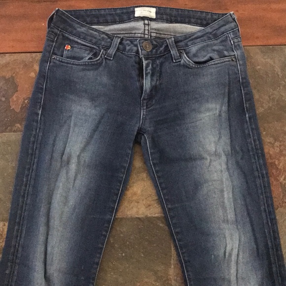 Blue Hudson Low Rise Flare Jeans